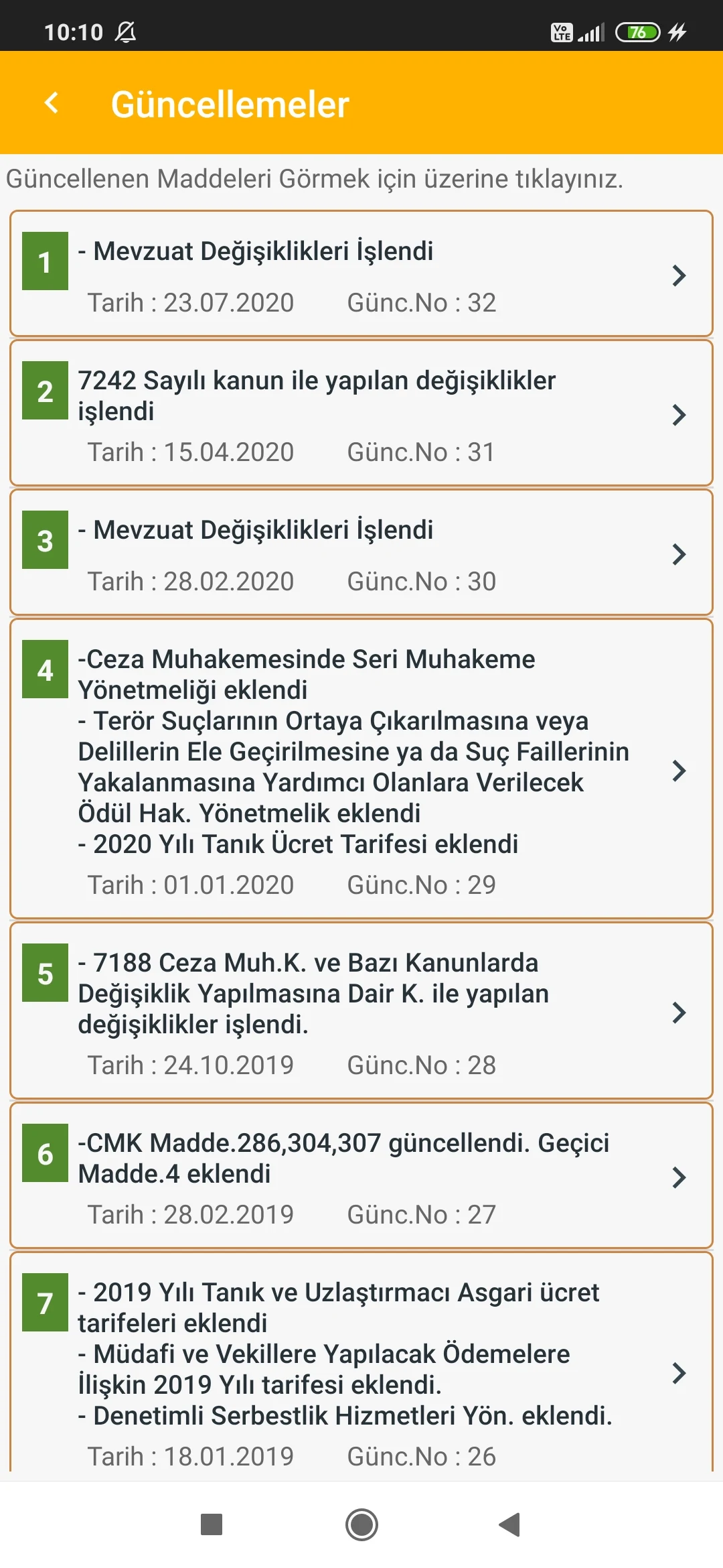 Ceza Muhakemesi Kanunu screenshot